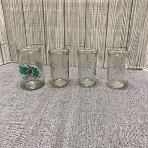 Vintage Set of Jelly Jars.